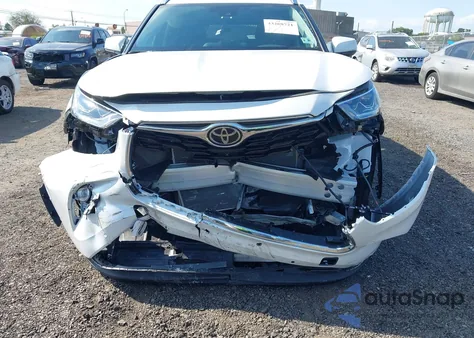 2025 Toyota Highlander Platinum from USA, damaged, VIN 5TDKDRBH4SS581295